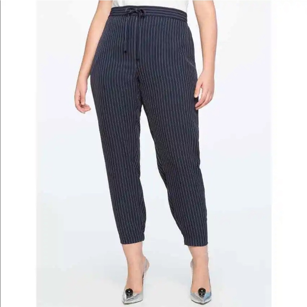 Eloquii Size 16 Trouser Pant Pinstripe